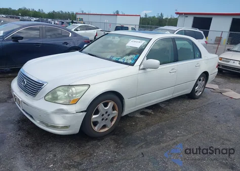 2004 Lexus Ls 430 z USA, uszkodzony, nr VIN JTHBN36F240127960